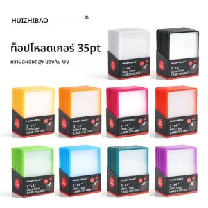 3 "x 4" 35PT คุณภาพสูงการ์ดสําหรับ TOP Loaders Hard การ์ดการ์ดป้องกันสําหรับ Pokemon สําหรับ YuGiOh Magic MTG