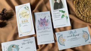 [50 pcs] Undangan Pernikahan Murah Full Colour - Undangan Nikah Gopek Lite - Undangan Nikah Luxury Lite