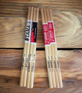 Stik drum ukuran A5 Meple tanpa sambung