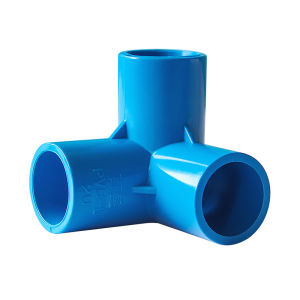 Suomi PVC Pipe Connector 3/4" 1/2" 1" Water Line 3-Way Tee 4-Way Tee for Pipe Repairing