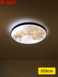 Lampu dinding bulan lampu langit ruang tamu lampu dinding kreatif lampu dinding modern dan sederhana kamar tidur lampu dinding dekorasi koridor Nordic