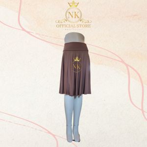 Rok Mini Panjang - Jersey Premium - Gerak Jalan Line Belly Dance Senam Zumba Sepeda Olahraga Indoor Renang Outdoor