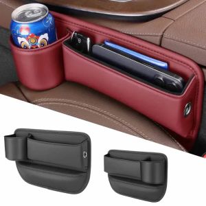 Multifunction Car Seat Gap Organizer Storage Box Pocket Universal Wallet Keys Card Cup Phone Holder Auto Interior Accessories
