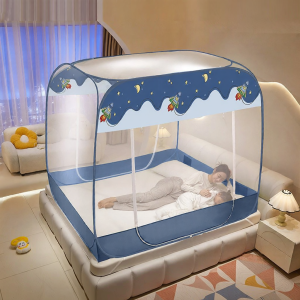 DOHIA | Thick No-Install Fall Prevention Childrens Mosquito Net