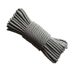 10 mét - Dây Dù tròn 3.5mm có lõi đẹp + chắc bền & có phối hoạ tiết dùng căng lều dây phơi trang trí cố định đồ vật