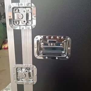 12PCS Flight Case Tour Case Speaker Box Metal Handle/Recessed Handle/Replacement Speaker Box Metal Handle with Rubber Grip.