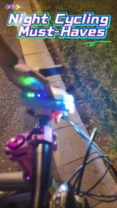 CYCLE ZONE | Bicycle Lights Smart Light Sensing Bike Front Light Type-C Rechargeable Bicycle Flashlight LED Warning Lamp Cycling Accessories