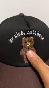 topi anak karakter beruang jerapah zebra dinosaurus kekinian topi anak laki laki cewek 2-10 tahun