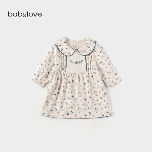 babylove | Comfortable Soft French Style Girls Baby Dress Cotton