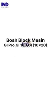Bosh-Bos Blok-Block Mesin GL Pro & GL & GL 100 10x20 Mm