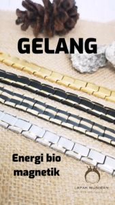 [Bayar di Tempat] Gelang Kesehatan Energi Bio Magnetik Energi Balance Asli