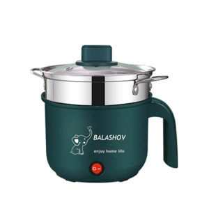 Nồi Cơm Điện Mini Chống Dính Dung Tích 1.8L Đơn/Hai Lớp Nồi Lẩu Đa Năng Nấu Ăn Tại Nhà Máy Có Cốc Đo
