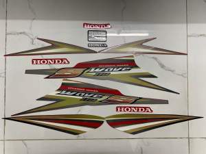 Bộ tem honda Wave S 110 màu đỏ đời 2010 hàng nhập Thái Lan chất lượng cao dành riêng cho dòng xe này tem màu sắc cực đẹp và bềngiá bán cực tốt bán lẻ như bán sỉ