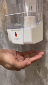 Dispenser Sabun Otomatis Soap Dispenser Tempat Sabun Cair Dinding Sensor Kapasitas 700 ml