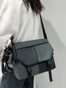 High-Quality Waterproof Nylon Crossbody Bag for Men and Women Large Capacity Shoulder Bag Japanese and Korean Style