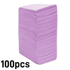 20/100pcs Nail Cleaning Table Mats Disposable Nail Art Mat Waterproof Tablecloth for Manicures Pedicures Paper Sheets Nail Tools