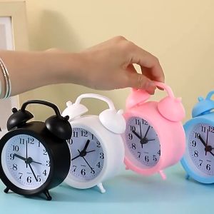 Silent Desktop Alarm Clock for Kids Durable Bedroom Living Room Bedside Clocks Simple Desktop Clocks