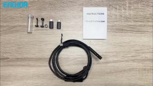 Single Dual Endoscope Type-C Camera Waterproof 8MM USB Probe With LEDs Automotive Pipe Sewer Inspection Borescope for IOS iphone