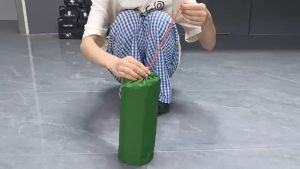 🔥READY STOCK🔥 camping sleeping pad portable folding sleeping pad foot operated Inflatable Bed waterproof sleeping mat