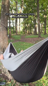 Happy Campers 270cm x 140cm High with adjustable Straps Double Hammock Nylon