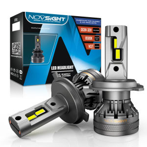 Novsight N37 6500K Super Bright Led Lights for Car 9003 HB2 H4 Led Headlight Bulb Kit High/Low Beam Fog Light 120W 22000LM Plug&Play Ready Stock 1 Pair 2 Year Warranty Free Shipping