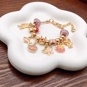 Childrens Bracelet Christmas Gift Princess Girl Cartoon Creative Christmas Tree Accessories DIY