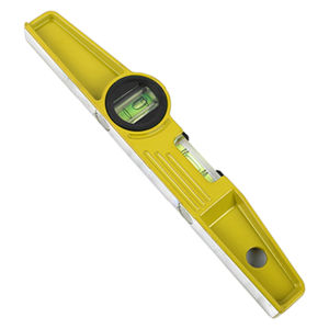【HRFS】 Two Lines Spirit Level Magnetic with Bubble Portable Level Protractor Aluminium Shell Fall Protection for Medicine Industrial