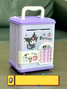 Ready Stock Kids Tabung Duit Kanak Kanak ATM Cute Toys Kids Money Saving Box Piggy Bank Password kids ATM Machine