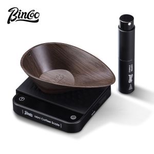 BINCOO Coffee Scale Coffee Weighing Plate Specialized Hand-Brewed Coffee Weighing Container