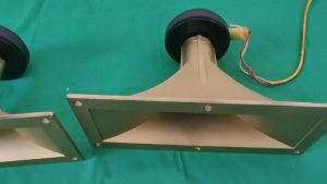 Loa treble rời Matin họng màu đồng kèm tụ cản lắp trực tiếp amli công suất 150w giá 1 cặp