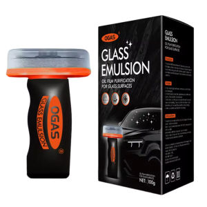 Car Glass Oil Film Remover Brush for Windshield and Mirrors Scratch-Free Cleaning for Coating Preparation