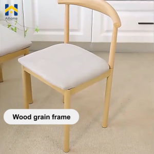 Dining Chair Stool Nordic Horn chair Living Room Chair Dressing Stool Computer Study chair Solid With PU Leather 椅子