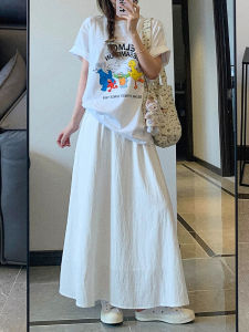 YUXIAO | High Waist Slimming Summer Short Petite Plus Size Women A-Line Skirt