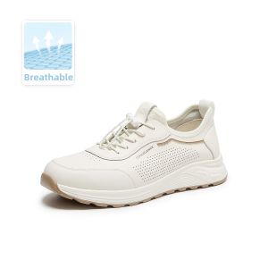 Belle | Breathable Genuine Leather Fall New Slow Running Shoes