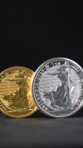 Koin perak Silver Britania 1 Troy Ounce = 31.1 Gram - Britannia2025