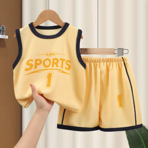 JIFANPAUL | New Summer Korean Style Childrens Outfit Set