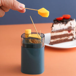 Baete Creative Automatic Toothpick Holder Container Household Toothpick Box Table Toothpick Storage Box