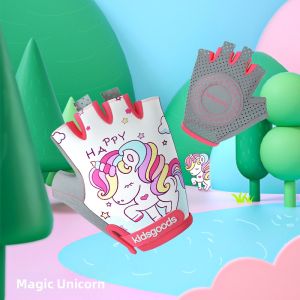 Raybeen | Child Protective Anti-slip Half-finger Cycling Gloves