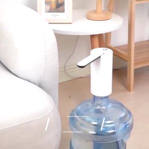 Foldable Water Bottle Pump Water Pump Dispenser Automatic Drinking Water Bottle USB Charging Water Pump Portable Suitable for all types of barrels