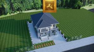 แบบบ้านปั้นหยา 2 ชั้น