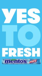 Mentos Chewy Rolls (24 x 37g) - Assorted Flavours 24Rolls/Box (Methanol mint🌿/Mint🍃/Fruit🍏/Rainbow🌈/Sour Mix🍋/ Grape🍇)