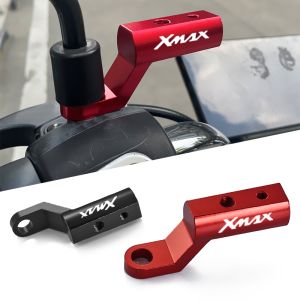 For YAMAHA XMAX X-MAX 125 250 300 400 Universal Motorcycle Mirror Bracket Expander Rearview Extension Holder Accessories