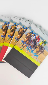 7" Year 2026 Horse Table Calendar Desktop Flip State School Public Holiday Malaysia Kalendar Kuda Racing Horse 跑马日历