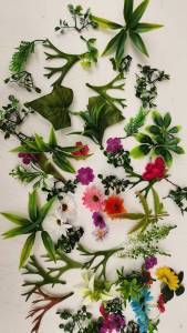 🚀ส่งเร็ว🚀ต้นไม้โมเดลสุ่ม ขนาด15-20กรัม และช่อหญ้าต้นตีนเป็ดปลอม ขนาด 50กรัม สำหรับทำงานประดิษฐ์ งานโมเดลต่างๆ และซ่อมแซมงานหญ้าแผ่น ทำพร๊อพงานต่างๆ