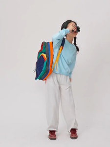 Kids Terry Lantern Cuffed Joggers Loose-fit Sweatpants