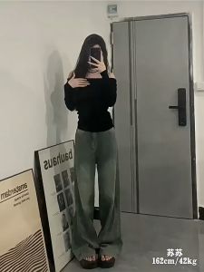 Hot Girl Off shoulder Long Sleeve T-shirt Korea Style Shirt