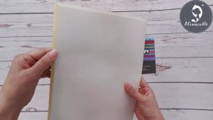 A4 X10 SHEETS Double Sided Tape Adhesive Clear Strong Sticky Transparent Packing Paper Craft Handmade Card Hardcover Photo Album