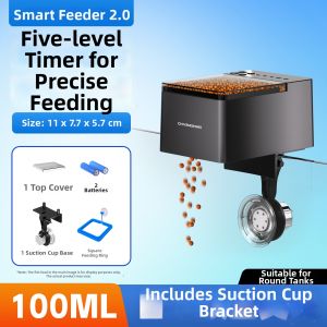 CHONGXIAOSHUAI | Moisture-proof Non-jamming Small Intelligent Fish Feeder