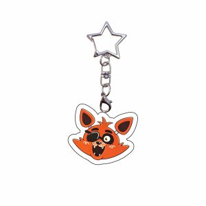Bandai | for Popular Game FNAF Series Peripheral Bonnie Fazbear Foxy Freddy Acrylic Keychain Ornament Fans Gift Cute Backpack Pendant