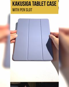 Kakusiga iPad 10th Gen 10.9-inch Air 11 M2 Mini 7 Pro 13 M4 Unbreakable TPU Pencil Holder Smart Auto Sleep Wake-up Cover